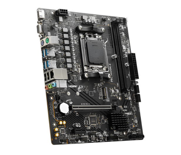 MSI Płyta główna PRO A620M-E AM5 2DDR5 HDMI/M2 mATX - 1243715 - zdjęcie 4